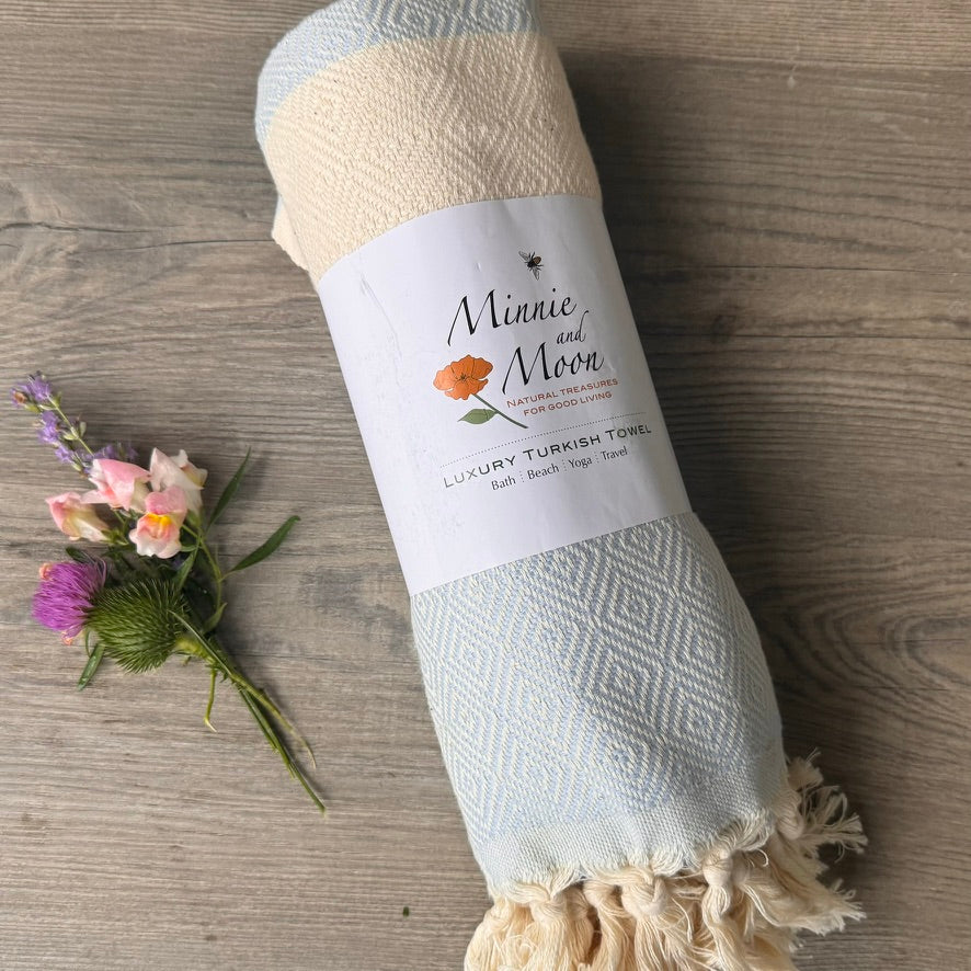 Diamond Turkish Bath & Beach Towel