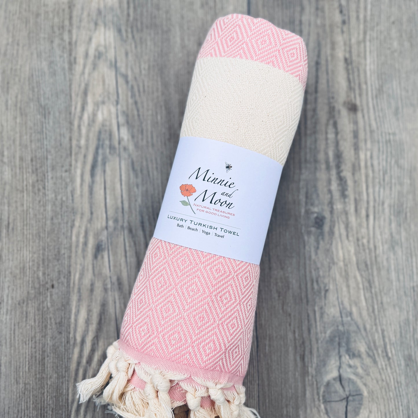 Diamond Turkish Bath & Beach Towel