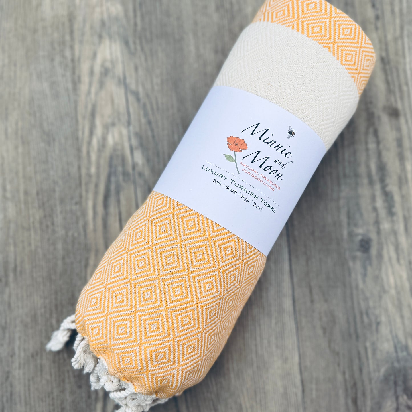 Diamond Turkish Bath & Beach Towel