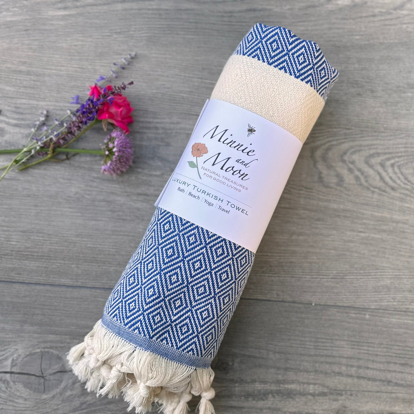 Diamond Turkish Bath & Beach Towel