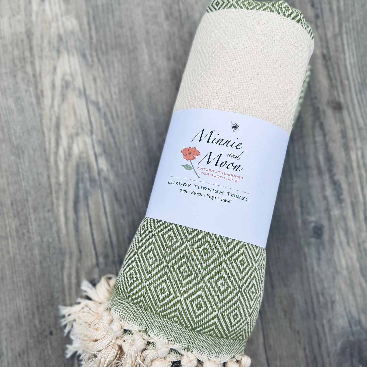 Diamond Turkish Bath & Beach Towel