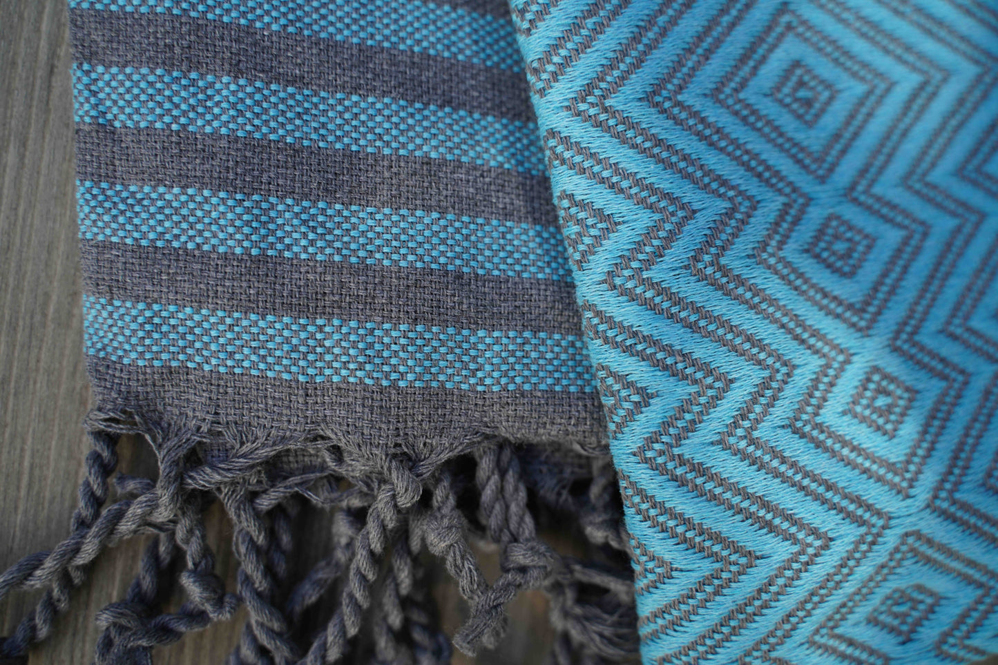 Mosaic 100% Recycled Eco Friendly Turkish Towel