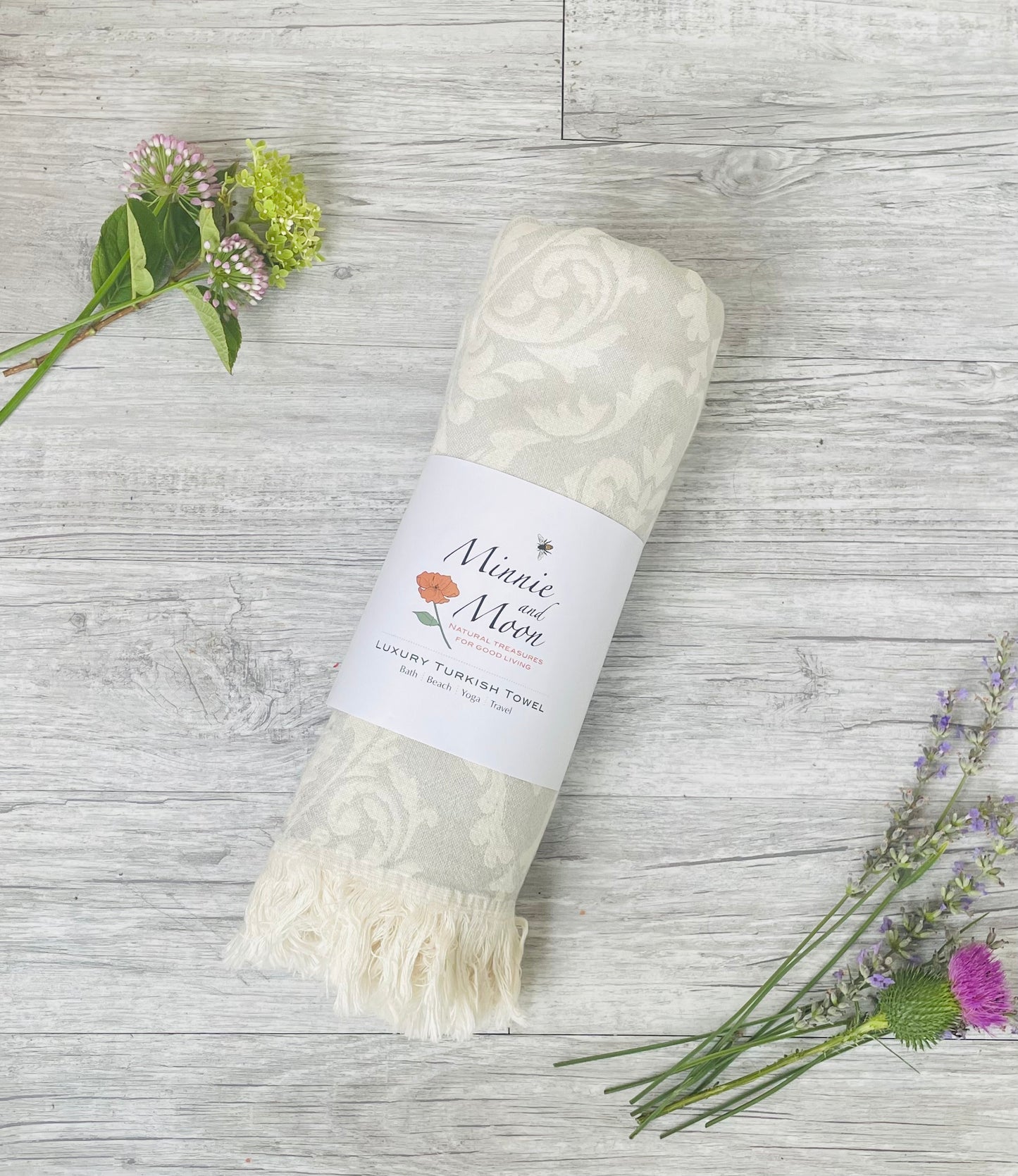 Jardin Turkish Bath & Beach Towel
