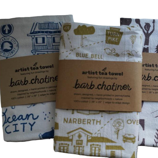 Barb Chotiner  Philly Area Tea Towels