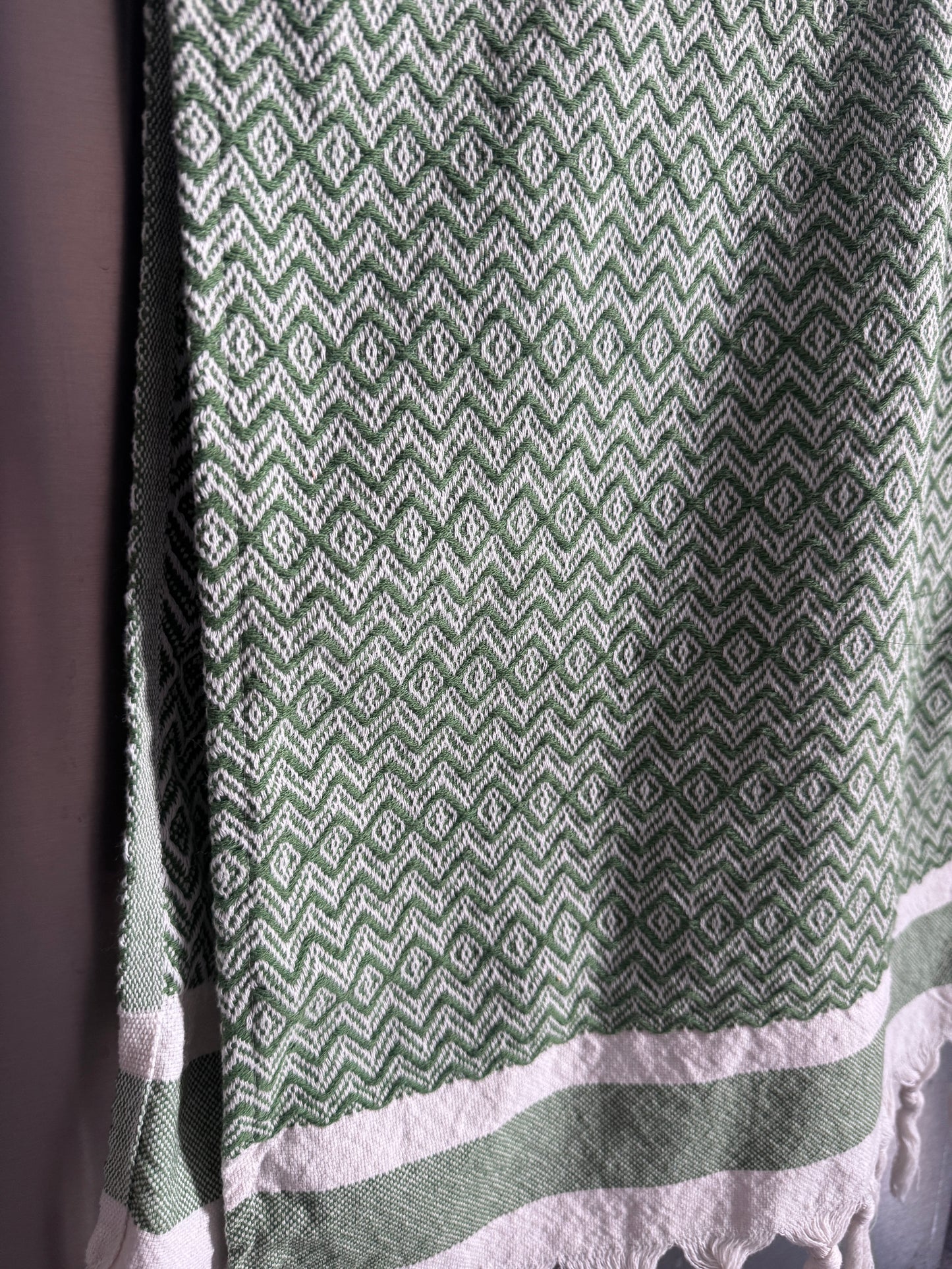 Double Diamond Turkish Hand & Dish Towel